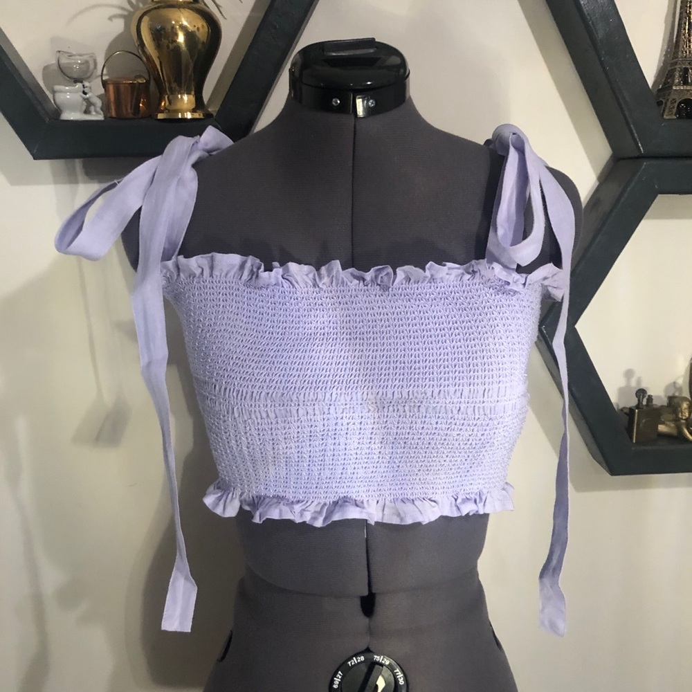 Capulet Penelope Smocked Tank in Lilac
